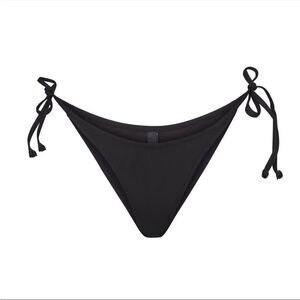 Skims NEW 3X Onyx Black Tie‎ Bikini Bottom